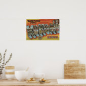 Kokomo, Indiana - grote letterscènes Poster (Keuken)