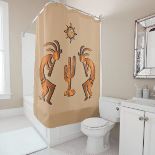 Kokopell Sud-Ouest Et Rideau De Douche Cactus