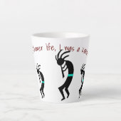 Kokopelli—Ancienne Vie—Latte Mug (Devant)