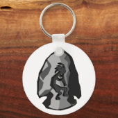 Kokopelli Arrowead Sleutelhanger (Voorkant)