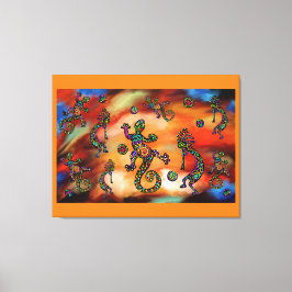 Kokopelli Art Canvas Afdruk