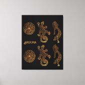 Kokopelli Art Canvas Afdruk (Voorkant)