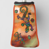 Kokopelli Art Golfheadcover (Draai 90)