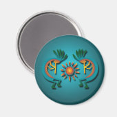 Kokopelli avec Sun Magnet (Recto/Verso)