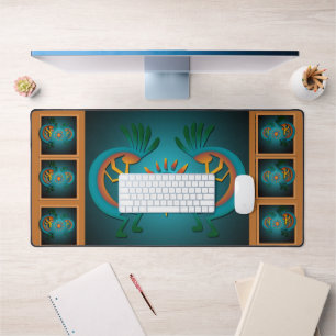 Kokopelli avec Sun Turquoise Design 3