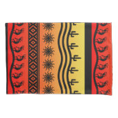 Kokopelli Aztec Tribal Desert Zuidwest Design Kussensloop (Voorkant-Links)