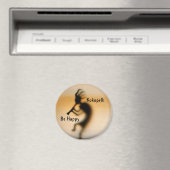 Kokopelli Be Happy Inspirational Magnet (In Situ (Lave-vaisselle))