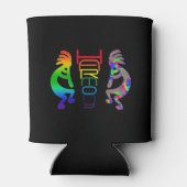 Kokopelli Blikjeskoeler (Achterkant)