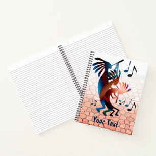 Kokopelli Blues Music 2 Desert Sunset Notitieboek