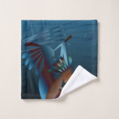 Kokopelli Blues Music Bad Handdoek (Wasdoekje)