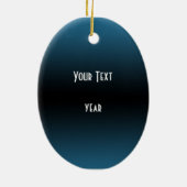 Kokopelli Blues Music Keramisch Ornament (Achterkant)