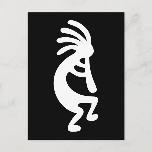 Kokopelli Briefkaart (Voorkant)