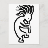 Kokopelli Briefkaart (Voorkant)