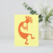 Kokopelli-Briefkaarten Briefkaart (Staand voorkant)