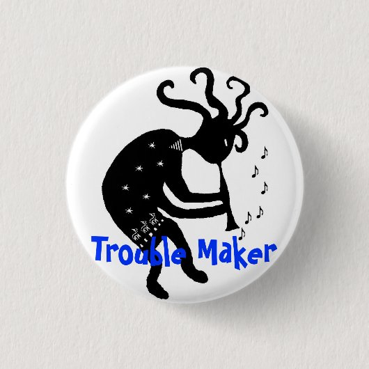 Kokopelli Button (Voorkant)