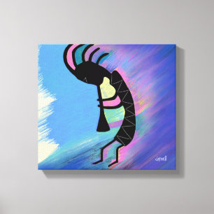 Kokopelli Canvas Afdruk