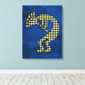 Kokopelli Canvas Afdruk (Insitu (Houten vloer))
