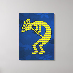 Kokopelli Canvas Afdruk