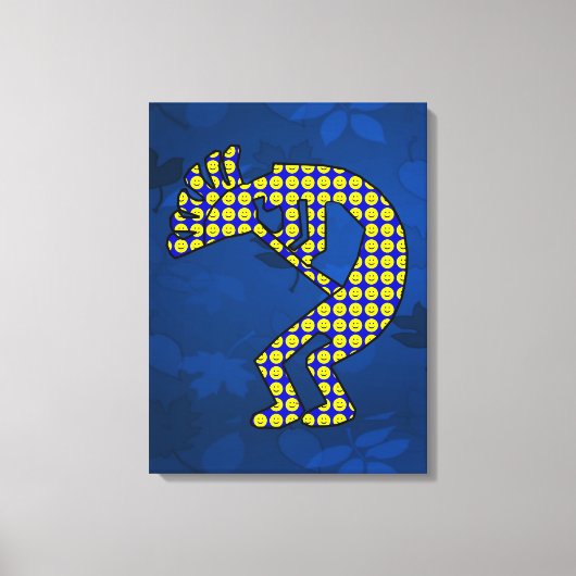 Kokopelli Canvas Afdruk (Voorkant)