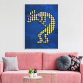 Kokopelli Canvas Afdruk (Insitu (Woonkamer))