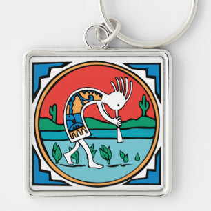 Kokopelli Color Sleutelhanger