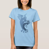 Kokopelli décroche de la musique T-shirt Dames ble (Devant)