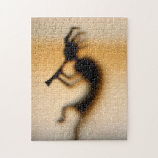 Kokopelli Deity of Good Times Legpuzzel (Verticaal)
