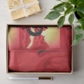 Kokopelli Desert Sunset Southwest Decoupage Set Tissuepapier (Geschenk)