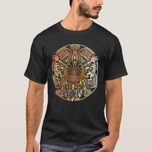 Kokopelli Duo - Man in het doolhof - Dreamcatcher T-shirt