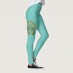 Kokopelli Duo - Man In The Maze - Zon 1 Leggings