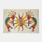 KOKOPELLI DUO SUN en uw ideeën Deurmat (Voorkant)