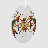 KOKOPELLI DUO SUN en uw ideeën Ornament (voorkant)