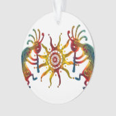 KOKOPELLI DUO SUN en uw ideeën Ornament (voorkant)