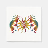 KOKOPELLI DUO SUN en uw ideeën Servetten (Voorkant)