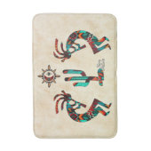 Kokopelli en cactus badmat (Voorkant Verticaal)