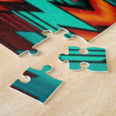 Kokopelli en cactus legpuzzel (Zijkant)