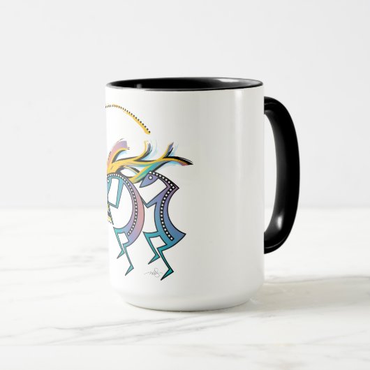 Kokopelli en Kokopelli Mana Mok (Voorkant rechts)