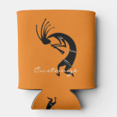 Kokopelli flute player Thunder_Cove Blikjeskoeler (Achterkant)