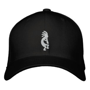 Kokopelli geborduurd Pet