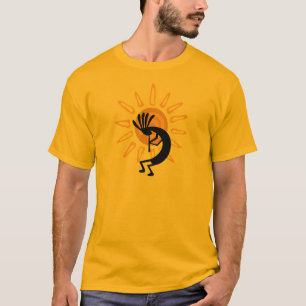 Kokopelli Gold Mannen T-shirt