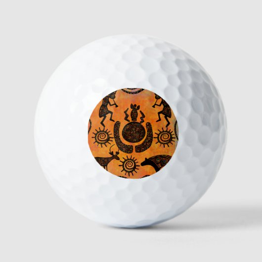 KOKOPELLI GOLFBALLEN (Voorkant)