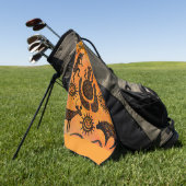 KOKOPELLI GOLFHANDDOEK (Groen)