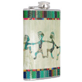 KOKOPELLI grappig vertrouwd met uw ideeën Heupfles (Rechts)