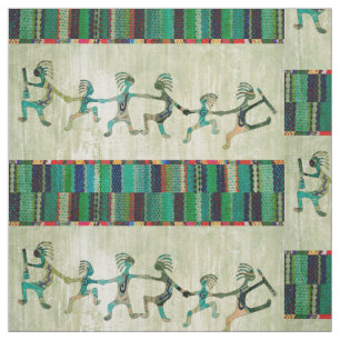 KOKOPELLI grappig vertrouwd met uw ideeën Stof