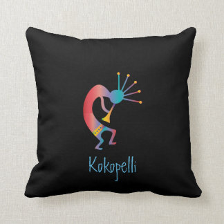Kokopelli, Indiaanse fluitist Kussen