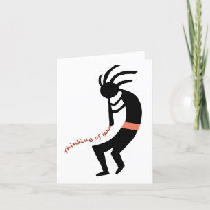 Kokopelli - Indiaanse fluitspeler Kaart