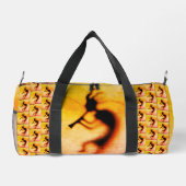 Kokopelli Inspirerend gepersonaliseerd Plunjezak (Achterkant)