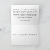 Kokopelli Kerstmis Feestdagen Kaart (Binnen)