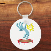 Kokopelli Kinder trampoline Sleutelhanger (Voorkant)