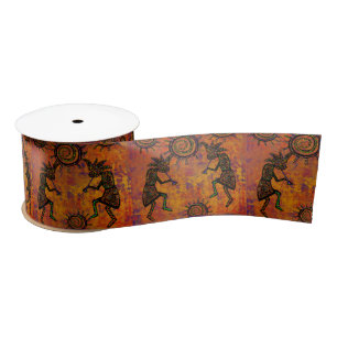 Kokopelli Kunst Keukenhanddoek Lint